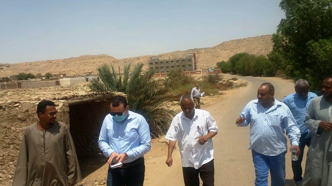 لجنة مجلس الوزراء تتفقد مراكز أسوان