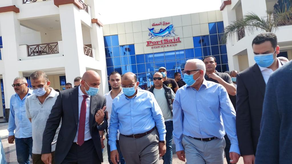 جولة وزير التنمية المحلية ببور سعيد