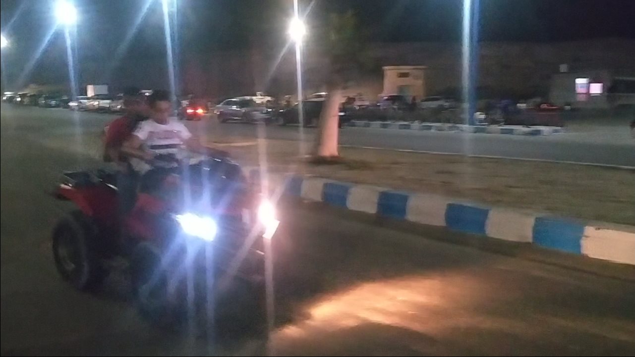 البيتش بأجى وسيلة ترفيه على كورنيش روميل بمطروح