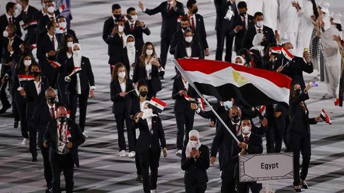 بعثة مصر بأولمبياد طوكيو 