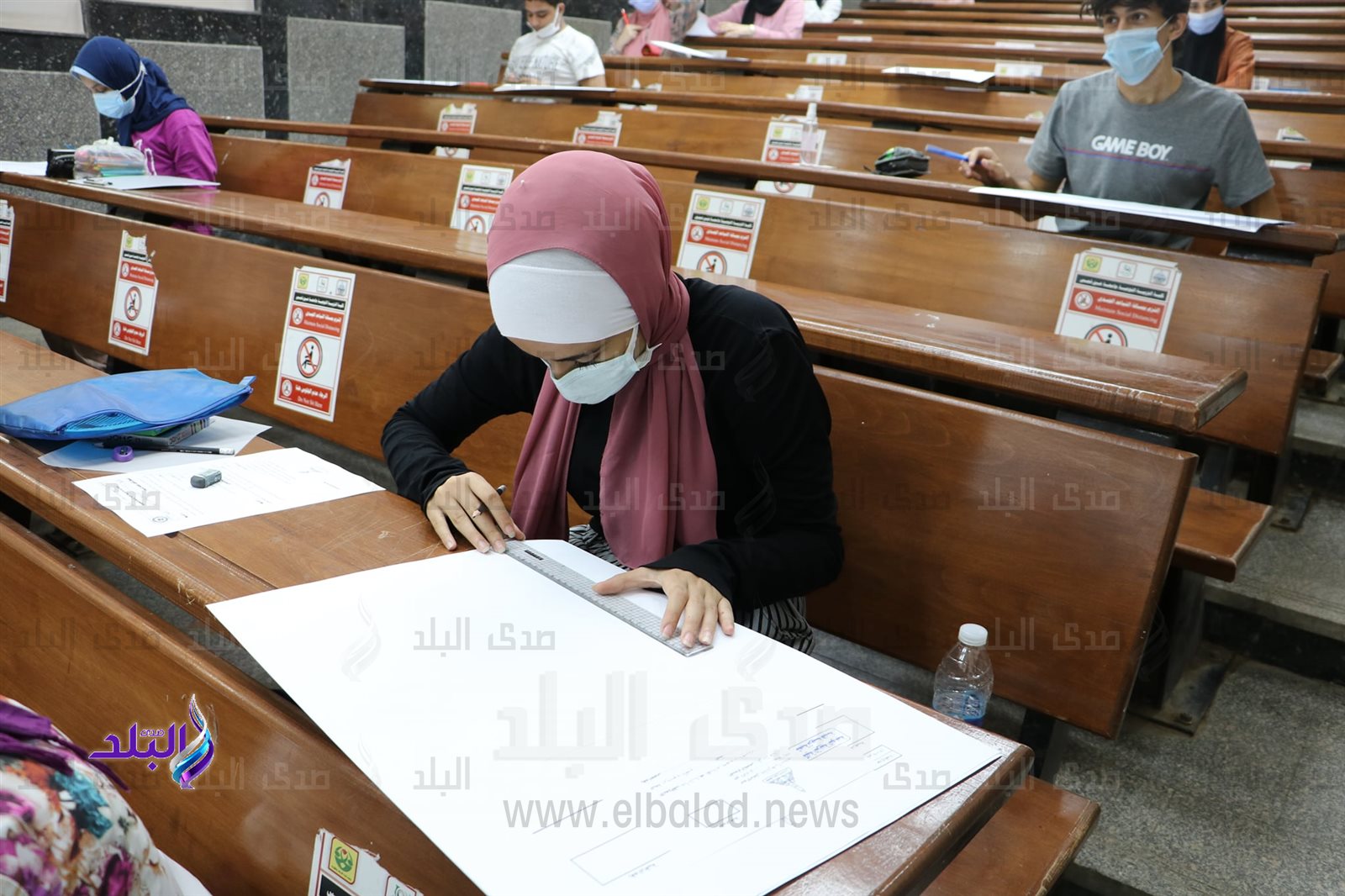 جانب من الاختبارات 