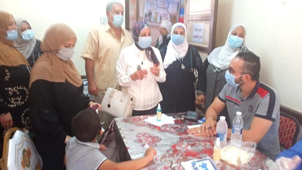 جامعة طنطا : الكشف وصرف العلاج بالمجان لـ 1086 حالة ضمن «حيا