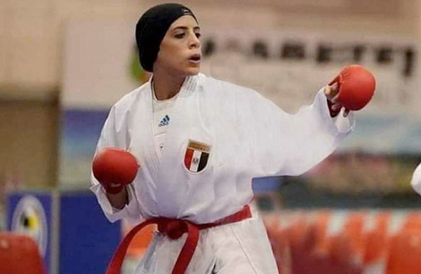 البطلة فريال أشرف 