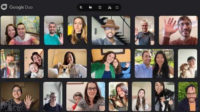 جوجل تعيد تصميم تطبيق مكالمات الفيديو Google Duo 