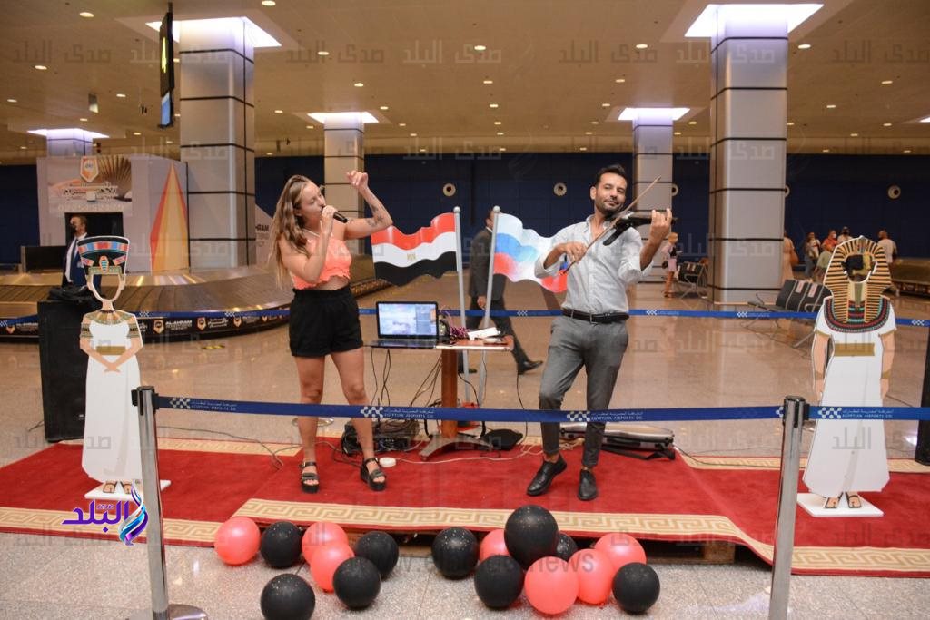 وصول أولى الرحلات الروسية إلى مطار الغردقة الدولي