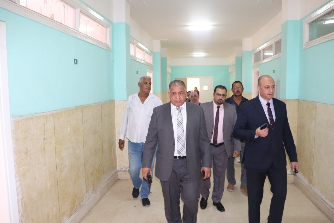 تجهيز مدينة البنات الجامعية لاختبار القدرات بجامعة الأزهر