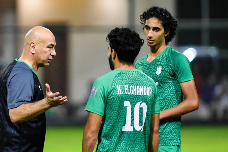حسام حسن المدير الفني للاتحاد السكندري 