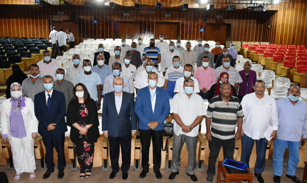 جانب من ورشة العمل التخطيطية لحياة كريمة بأسوان 