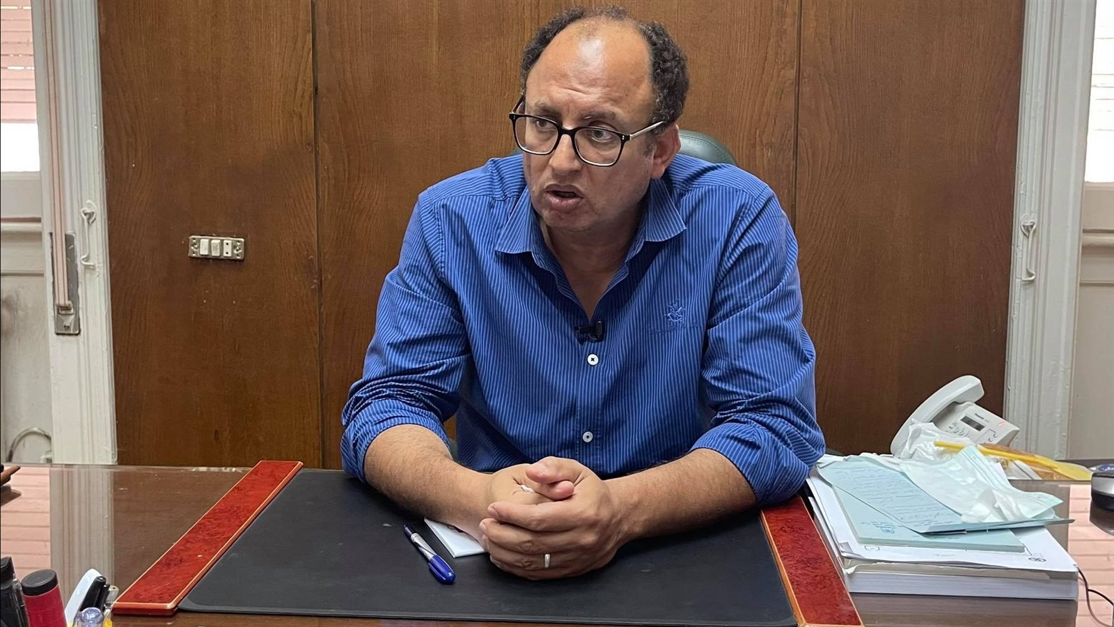 الدكتور سيد قنديل عميد كلية الفنون الجميلة جامعة حلوان