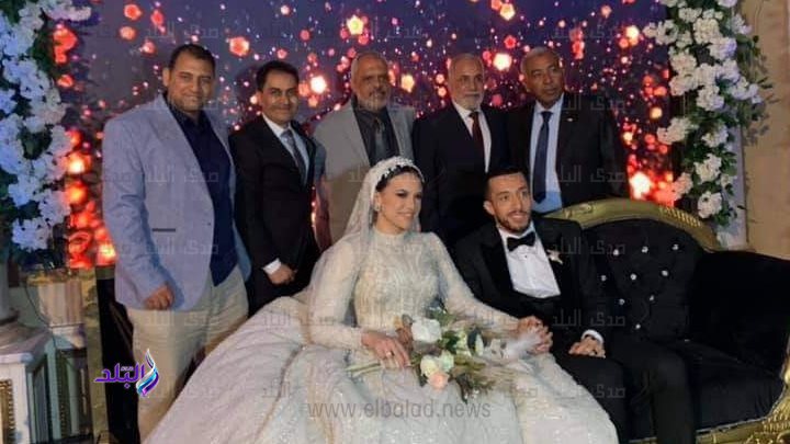 محمد عامر يحضر حفل الزفاف