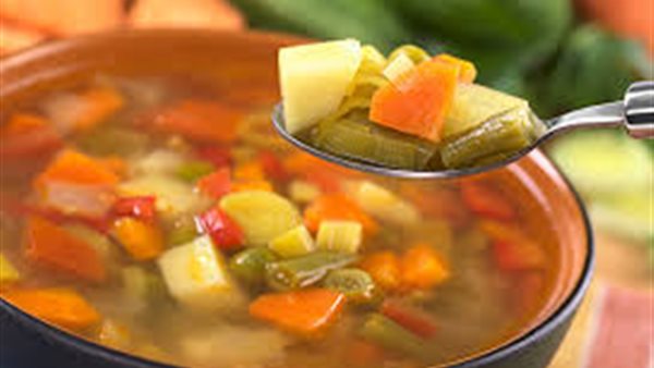 شوربة خضار بالدجاج للرجيم