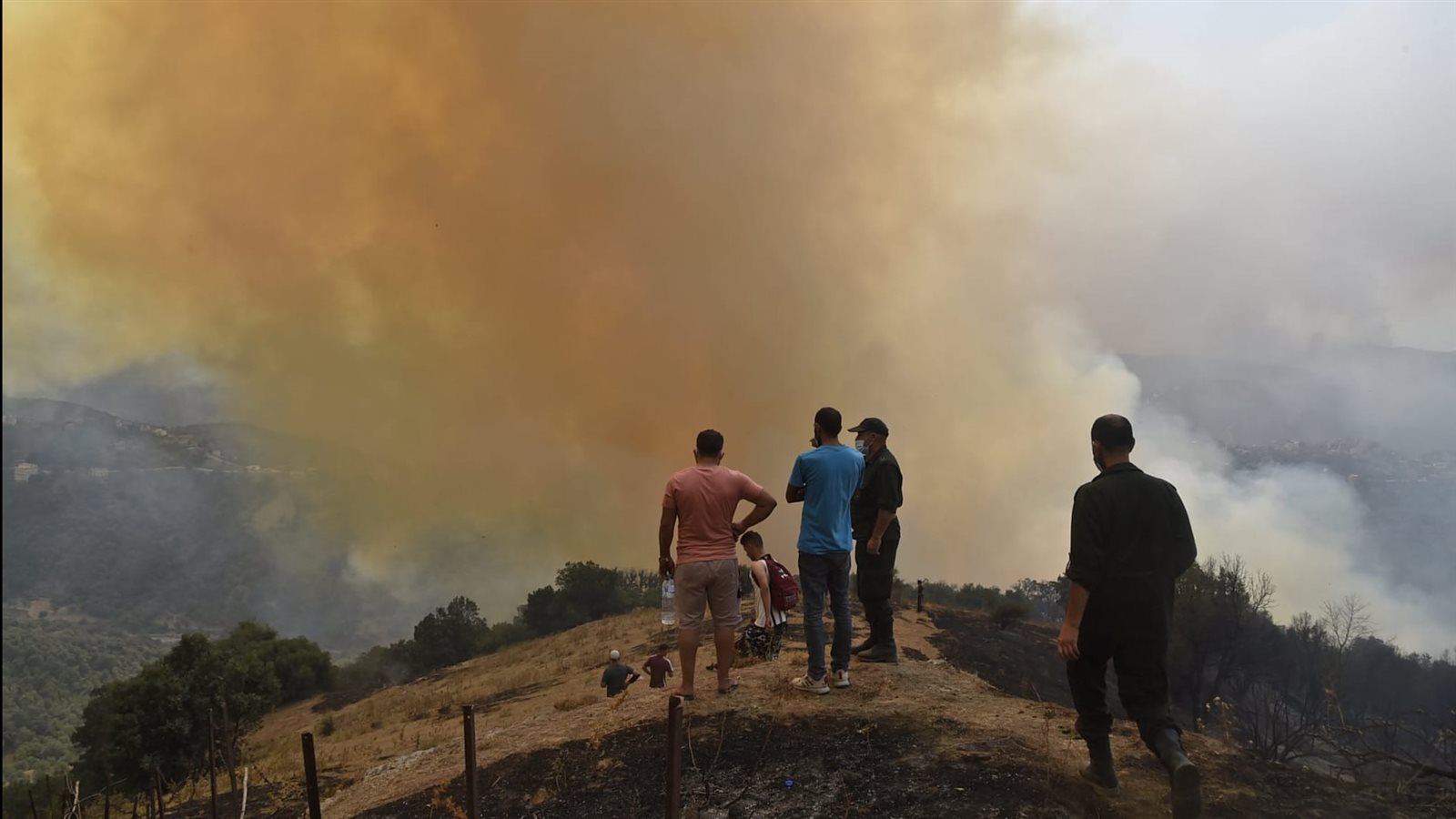 الجزائر: معظم الحرائق تحت السيطرة.. وحصيلة الضحايا 71