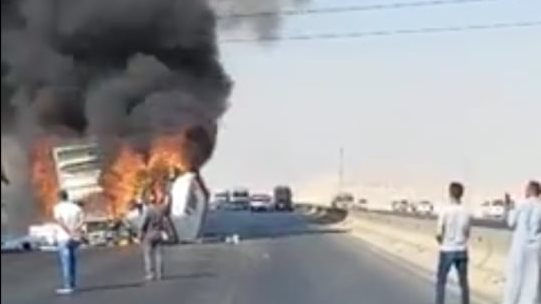 اشتعال السيارة 