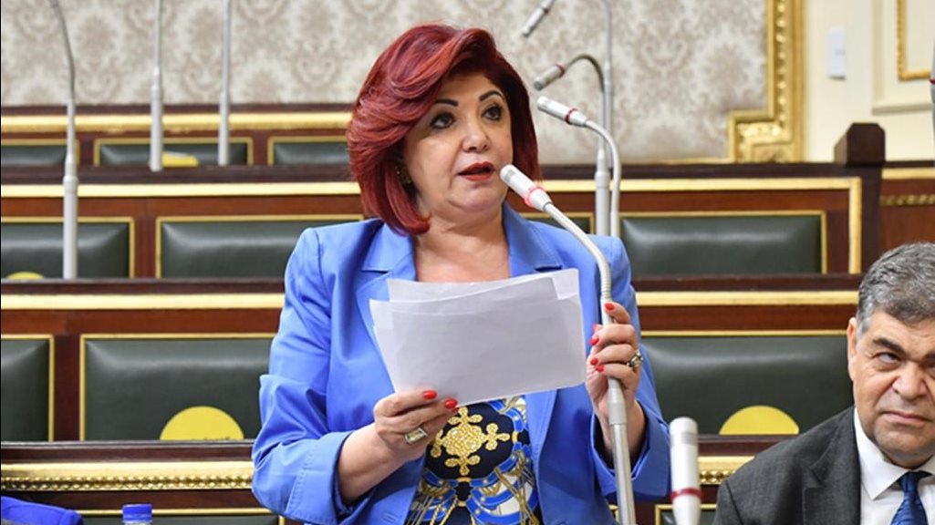 النائبة نورا على رئيس لجنة السياحة والطيران المدنى بالبرلمان