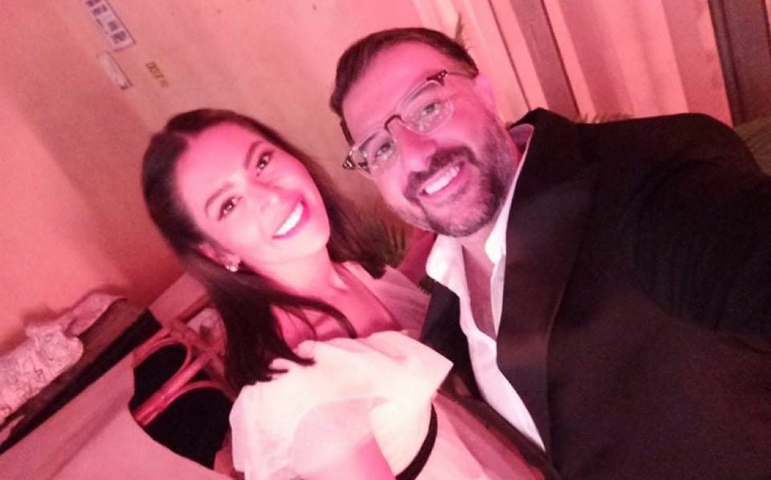 لقاء الخميسي وكريم ابوزيد