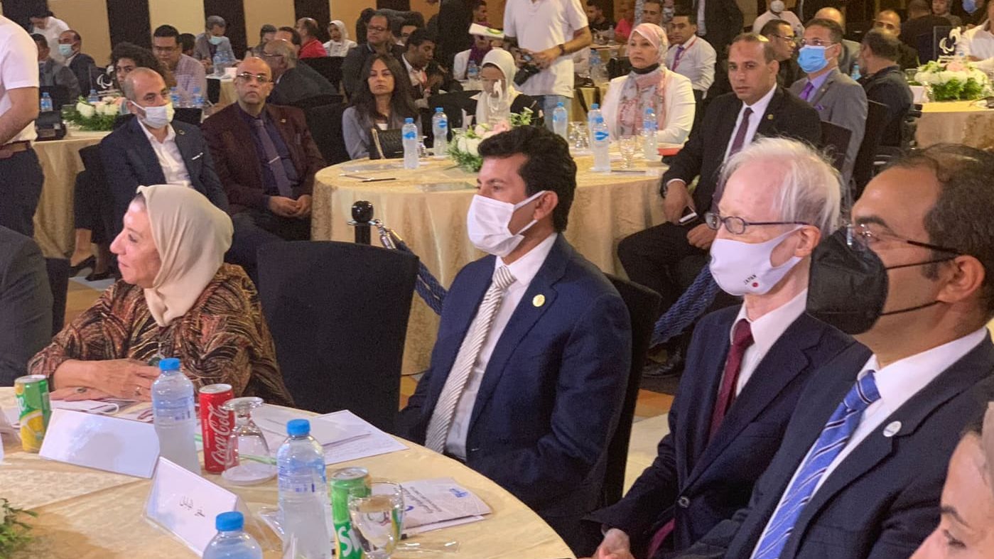 مؤتمر بعثة البارالمبية قبل السفر للمشاركة فى الاولمبياد 