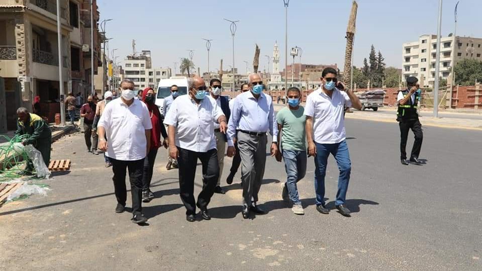 جولة محافظ الجيزة 
