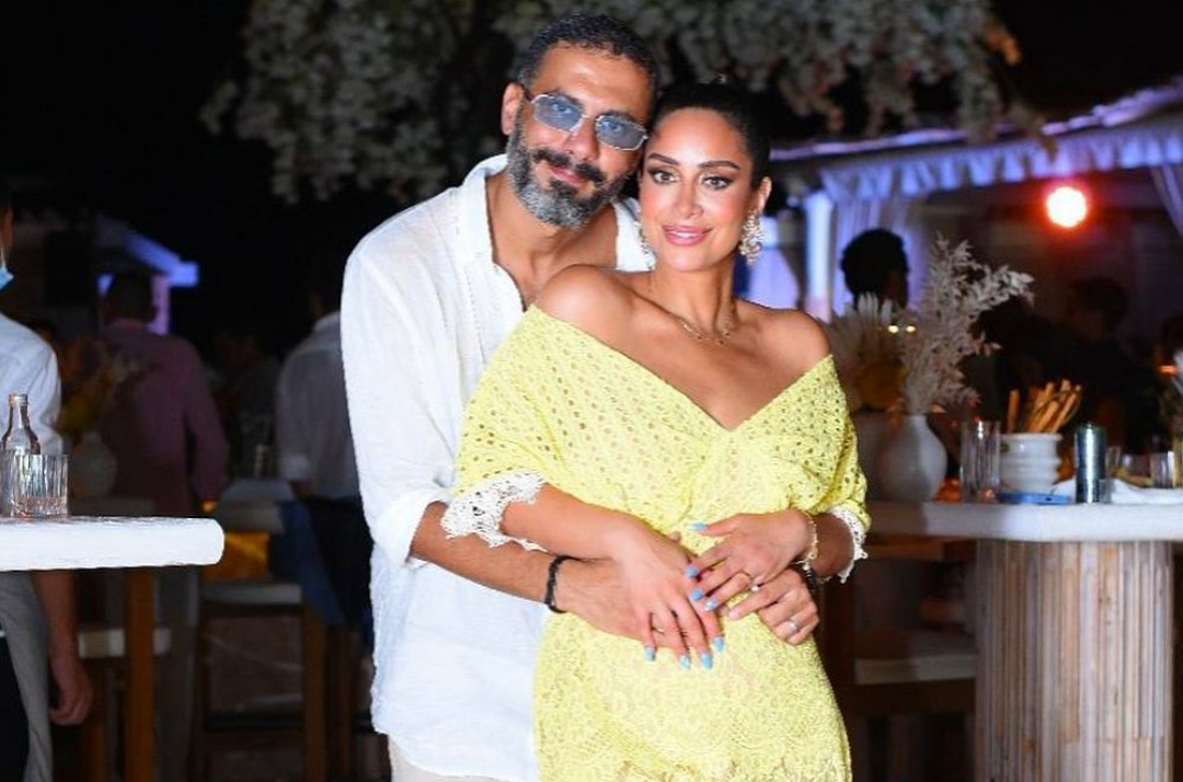 محمد فراج وزوجته