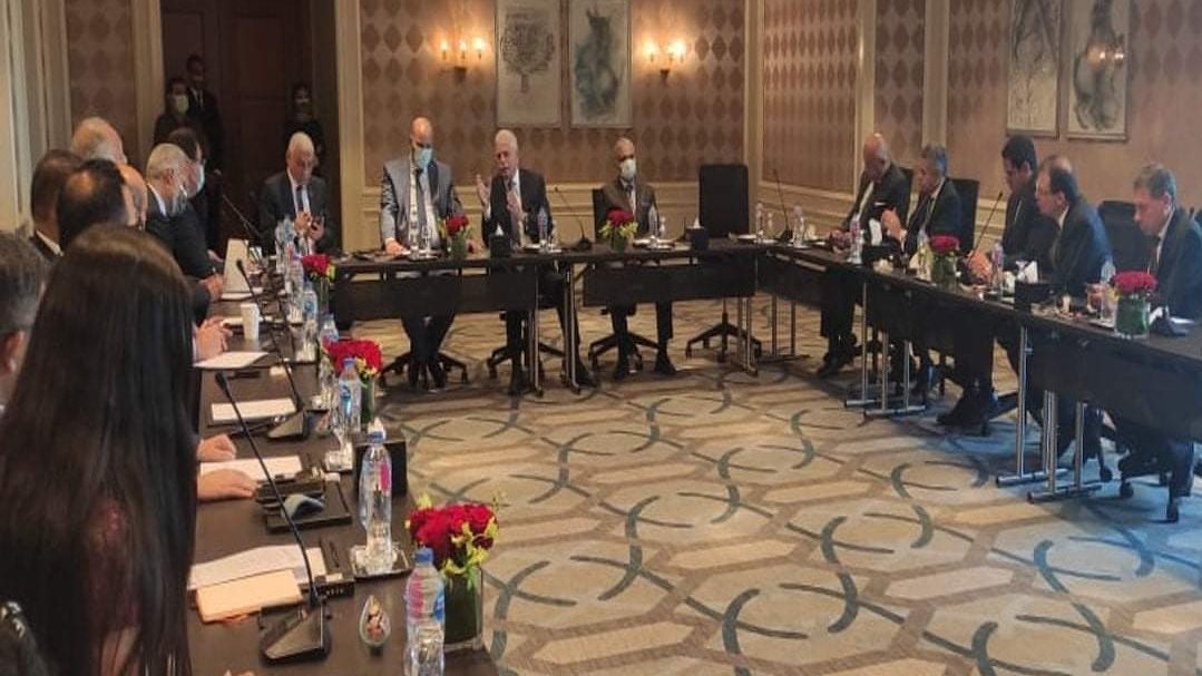 اجتماع محافظ جنوب سيناء