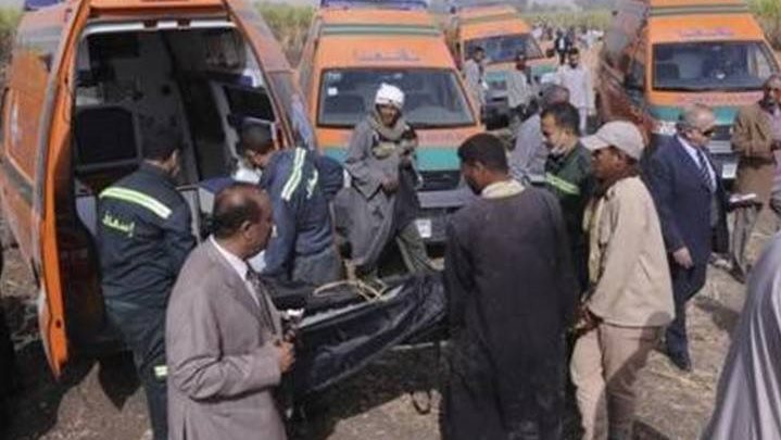 حادث تصادم بسوهاج