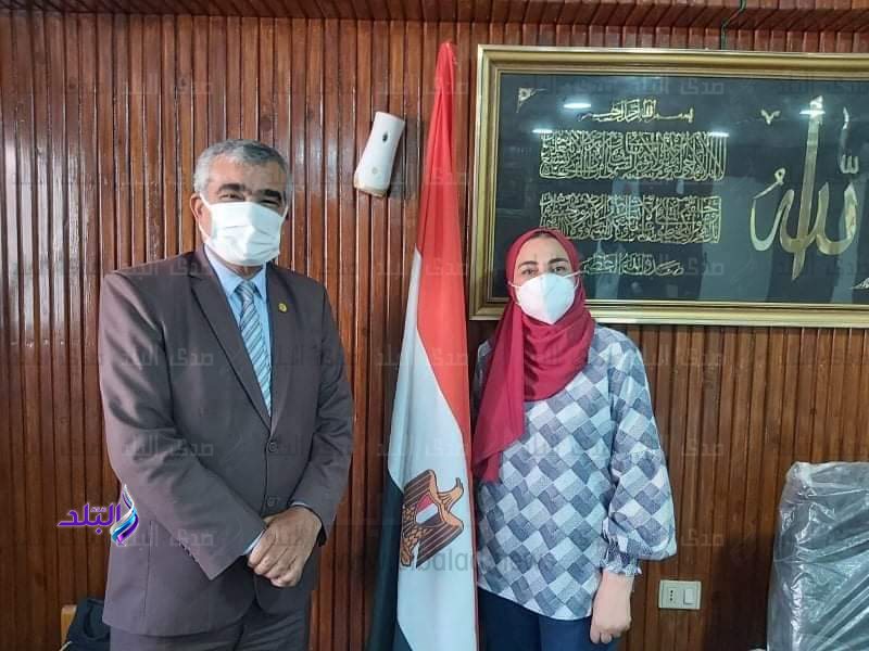 زيارة نقيب أطباء الدقهلية لمستشفى رمد المنصورة