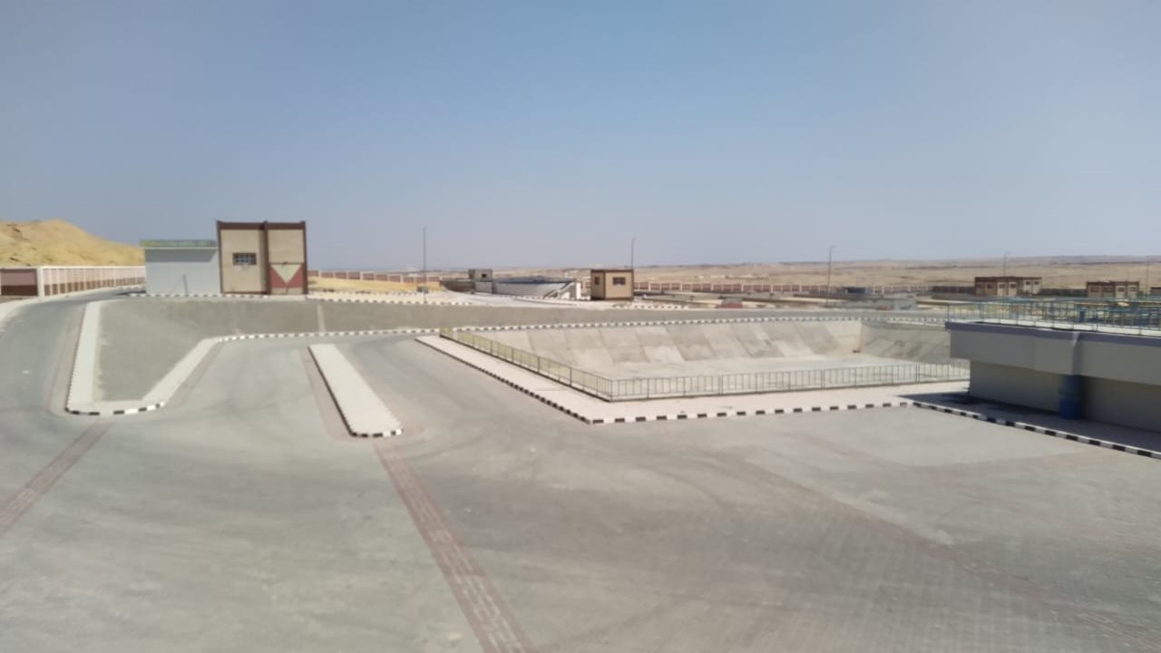 محطة معالجة مياه الصرف بالعياط محطة معالجة مياه الصرف بالعياط