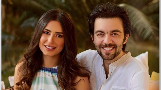  شريف رمزي وزوجته