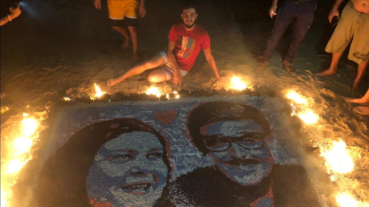 سمير غانم ودلال عبد العزيز علي شواطئ دهب