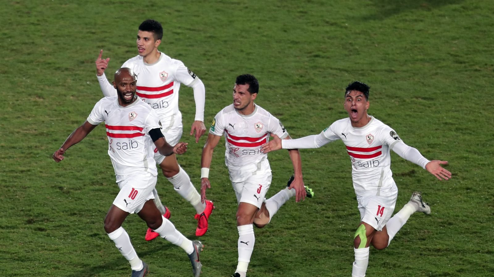 لاعبو نادي الزمالك