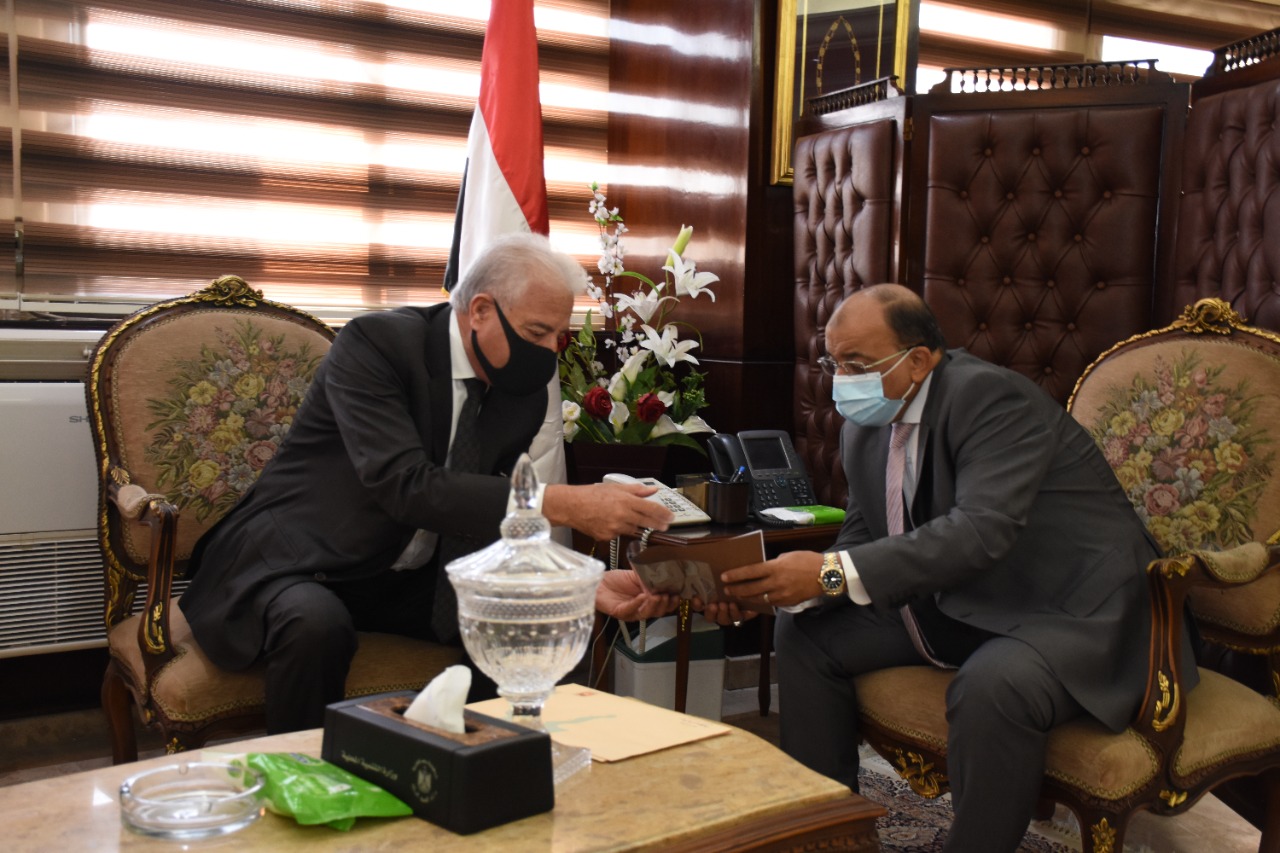 لقاء وزير التنمية المحلية ومحافظ جنوب سيناء