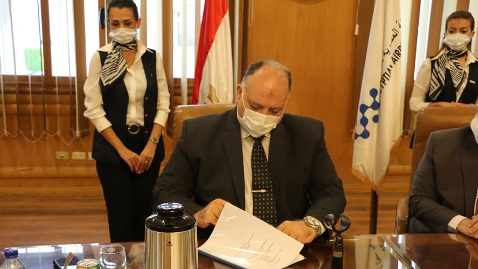 المهندس سعيد محروس رئيس القابضة للمطارات والملاحة الجوية