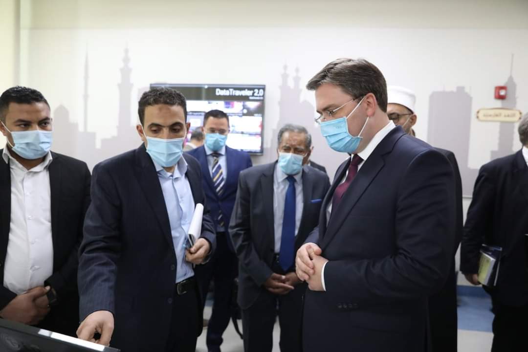 وزير خارجية صربيا في مرصد الأزهر 