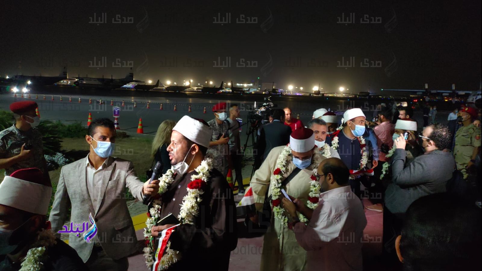 المصرييون العائدون من افغانستان