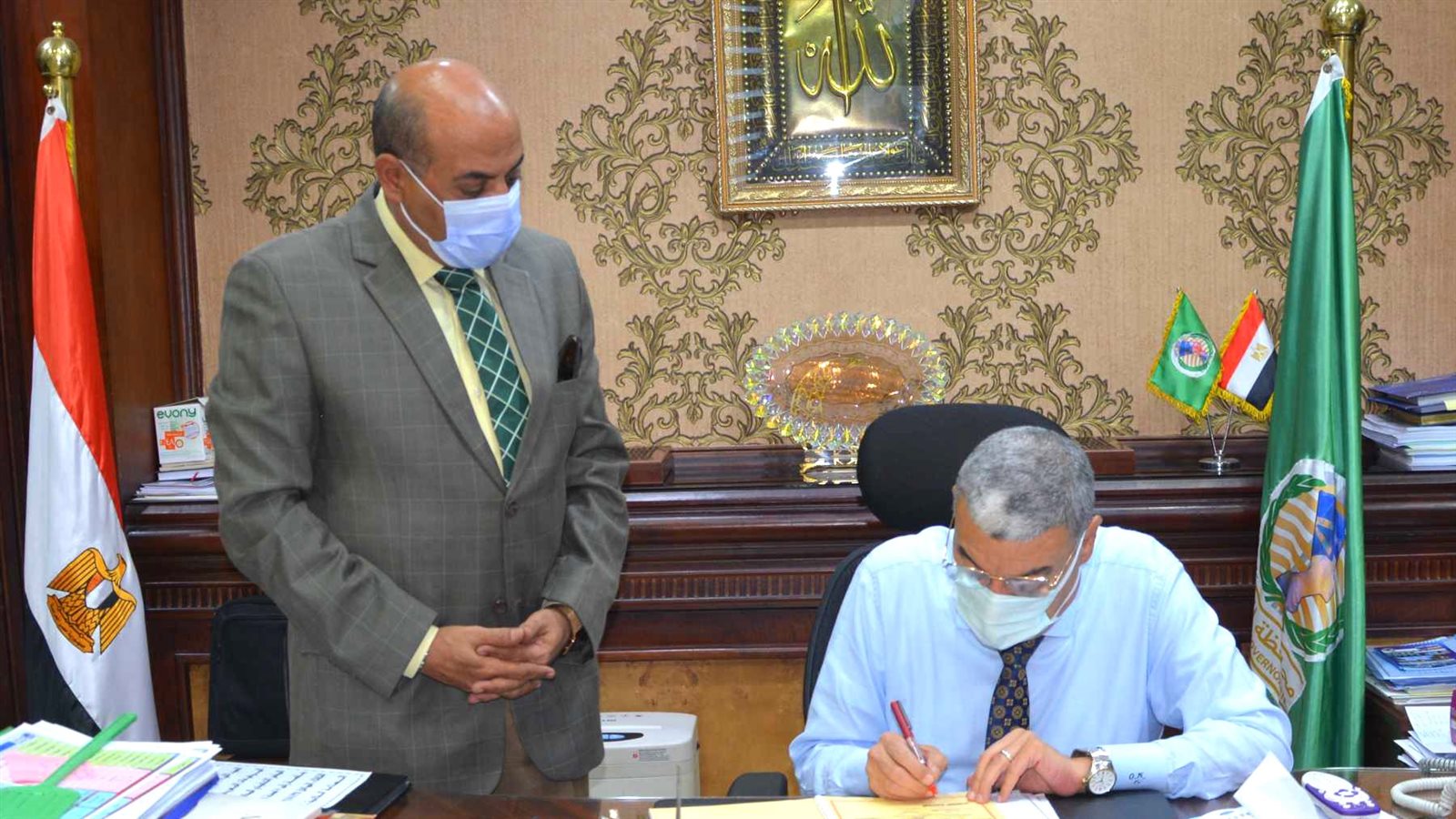 محافظ المنيا يعتمد نتيجة الشهادة الاعدادية 