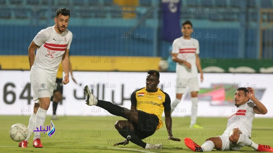 لقاء الزمالك وإلانتاج الحربي 