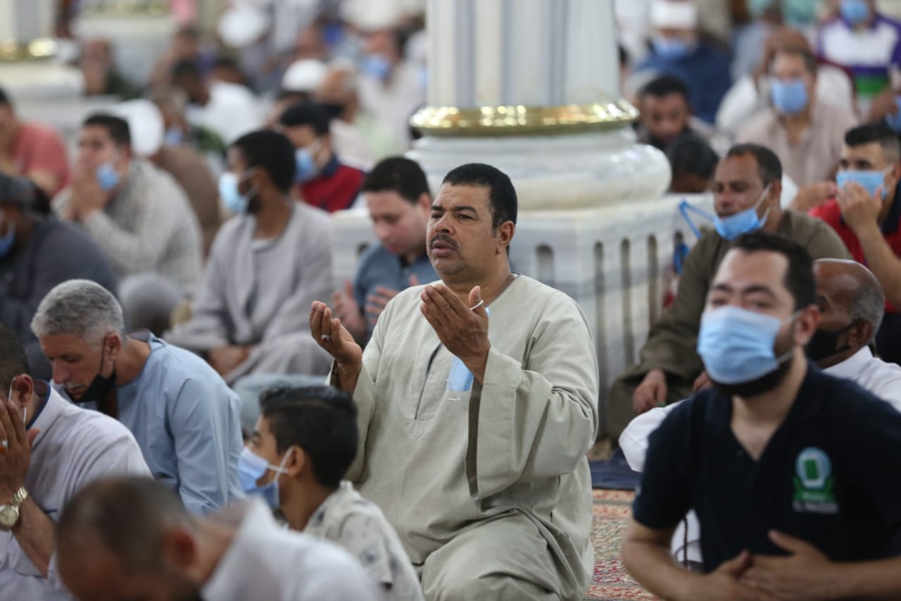 خطبة الجمعة في مسجد الحسين