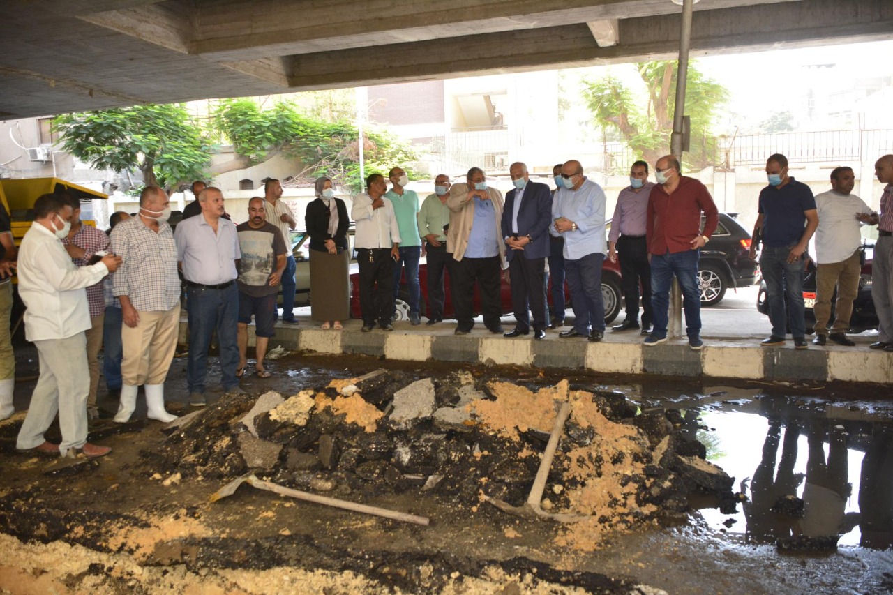 جولة محافظ الجيزة 