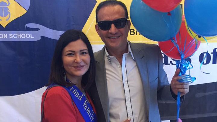 طارق علام ودينا رامز 