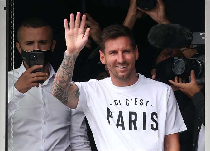 ليونيل ميسي لاعب فريق باريس سان جيرمان