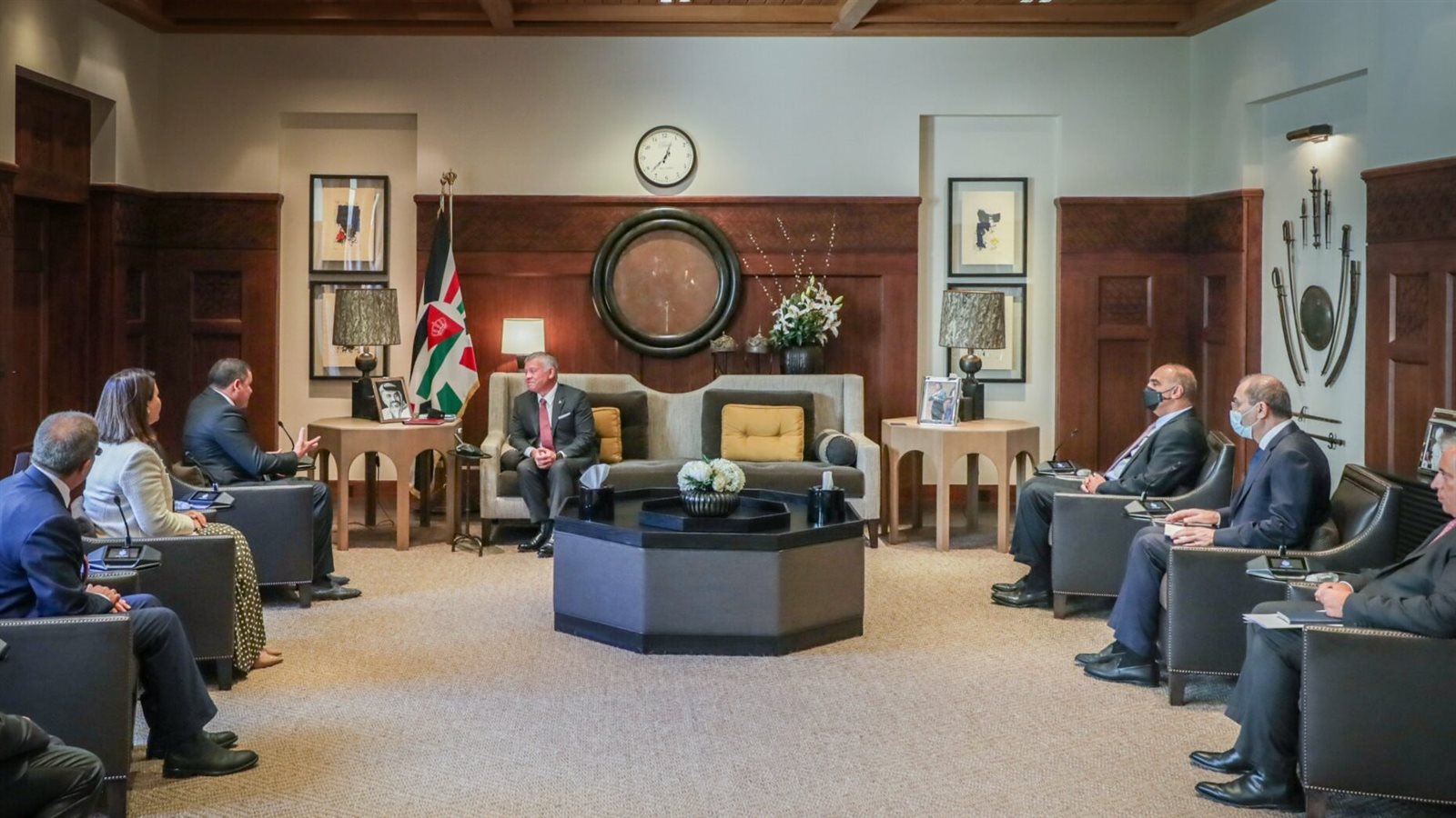 الملك عبدالله يؤكد وقوف الأردن إلى جانب ليبيا