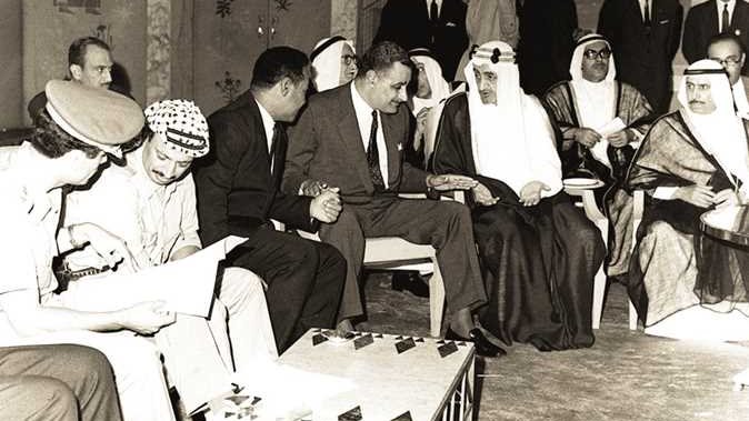 مؤتمر اللاءات الثلاثة - أرشيفية
