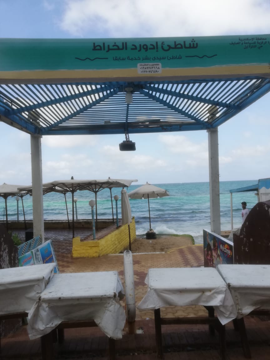 محافظة الاسكندرية تعلن غلق شاطئ إدوارد الخراط