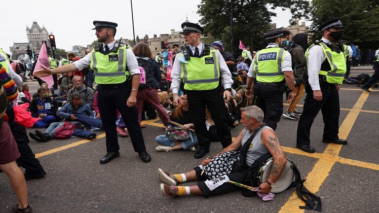 مظاهرات لندن