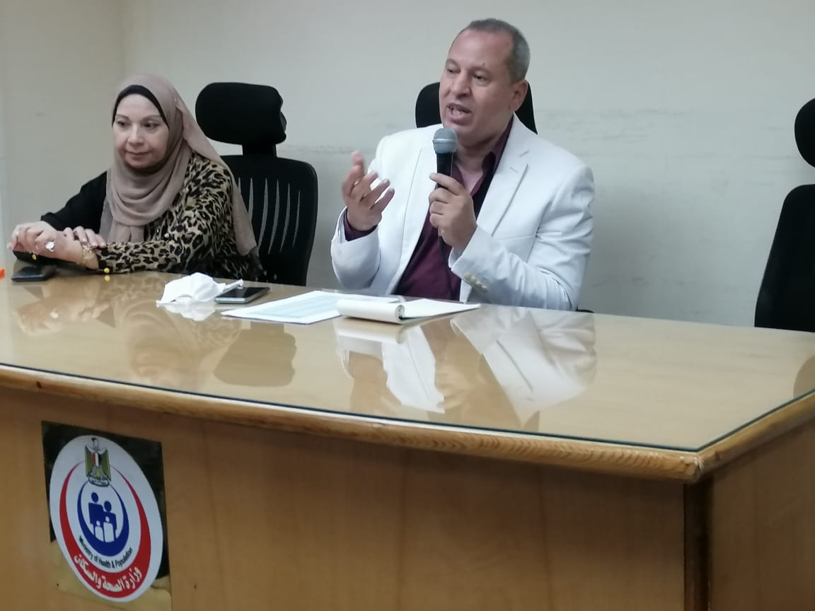 وكيل وزارة الصحة بالدقهلية يجتمع بمديري المستشفيات