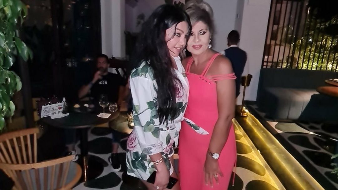 هيفاء وهبي  وبوسي شلبي 