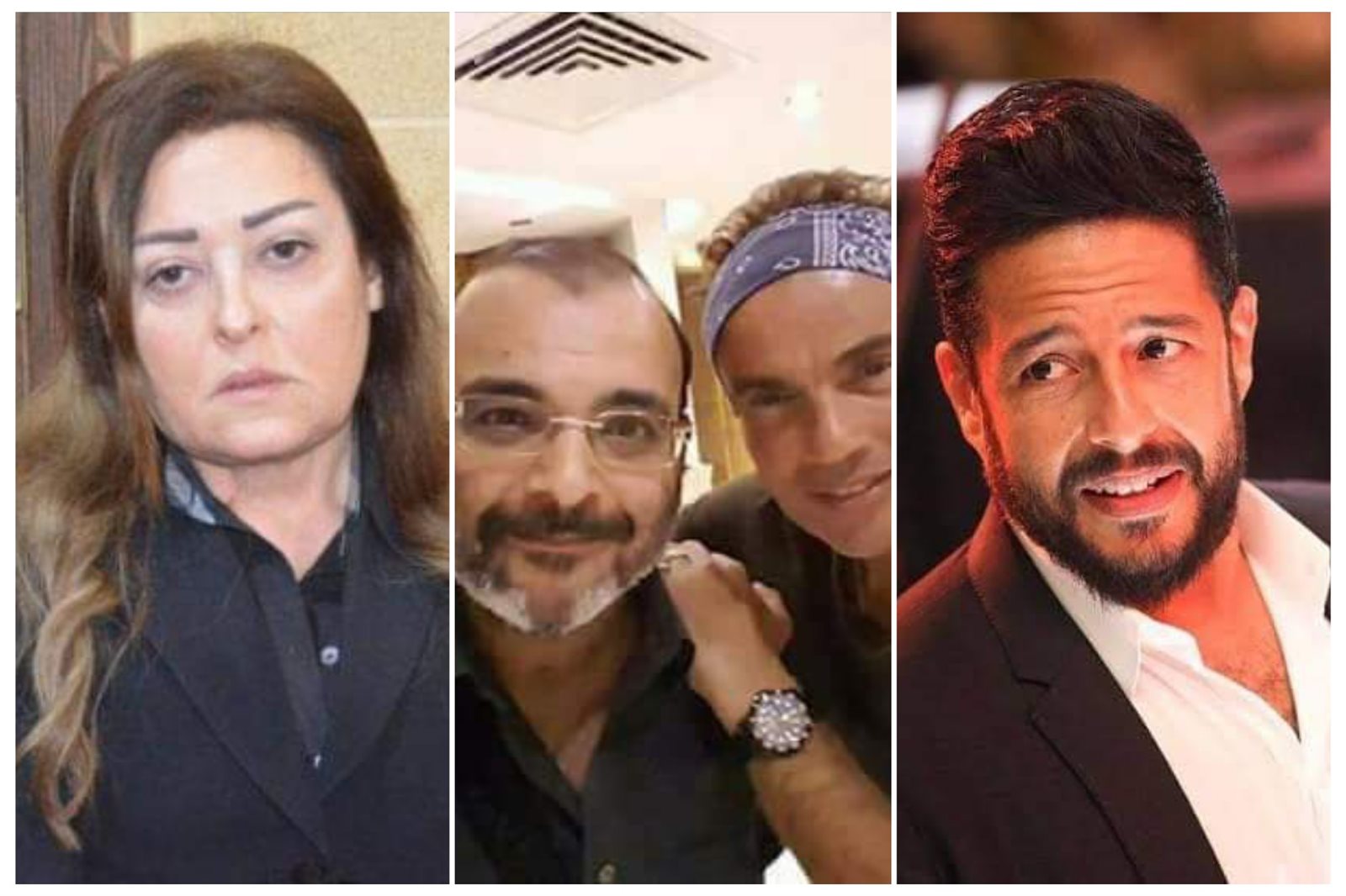 حماقي ونهال عنبر وايمن بهجت قمر