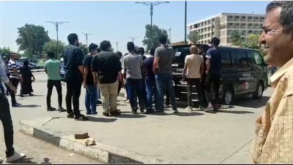 جثمان ماهر سليم يصل السيدة نفيسة