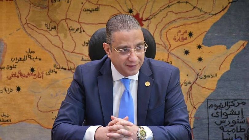 الدكتور أحمد الانصارى محافظ الفيوم