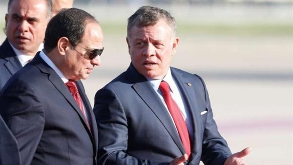 الزعيمان الملك عبد الله الثاني والرئيس عبد الفتاح السيسي
