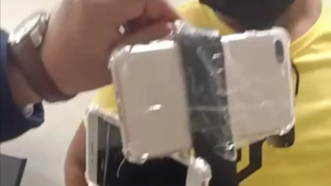 صورة من الضبطية  صورة من الضبطية